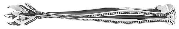 Canterbury (Sterling, 1893) Large Sugar Tongs