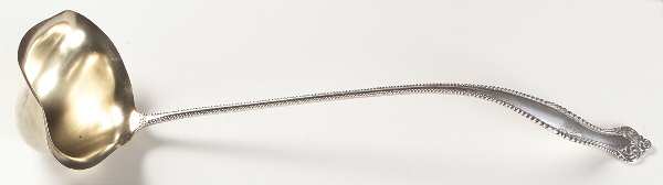 Canterbury (Sterling, 1893) Large Punch Ladle, Solid Piece