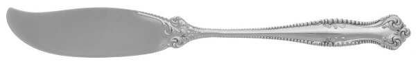 Canterbury (Sterling, 1893) Flat Handle Butter Spreader