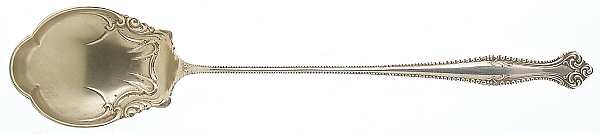 Canterbury (Sterling, 1893) Large Lettuce Serving Spoon