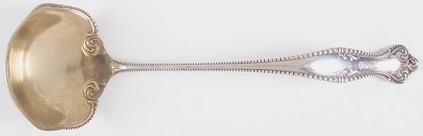 Canterbury (Sterling, 1893) Small Solid Soup Ladle
