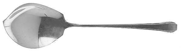 Cascade (Sterling, 1933, No Monograms) Large Solid Jelly Server