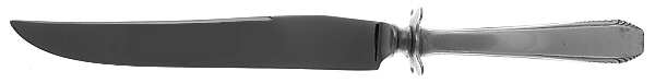 Cascade (Sterling, 1933, No Monograms) Small Steak Carving Knife with Stainless Blade