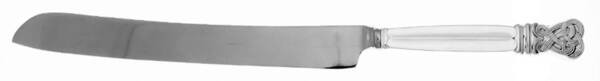 Celtic Weave (Sterling, 1979) Wedding Cake Knife with Stainless Blade HC