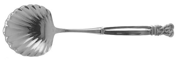 Celtic Weave (Sterling, 1979) Casserole Spoon with Stainless Shell Bowl
