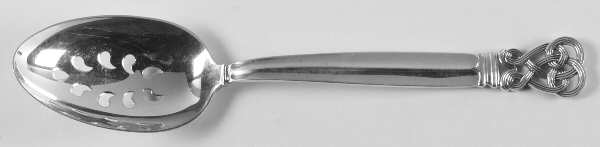 Celtic Weave (Sterling, 1979) Pierced Tablespoon (Serving Spoon)