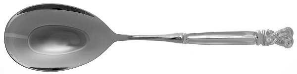 Celtic Weave (Sterling, 1979) Salad Servng Spoon with Stainless Bowl