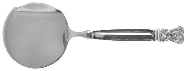 Celtic Weave (Sterling, 1979) Cranberry Server with Stainless Bowl