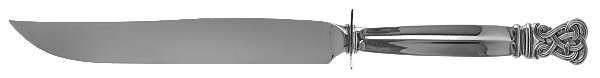 Celtic Weave (Sterling, 1979) Small Steak Carving Knife with Stainless Blade