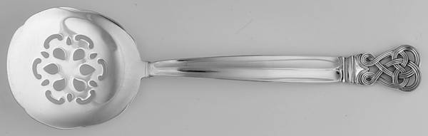 Celtic Weave (Sterling, 1979) Solid Bon Bon Spoon