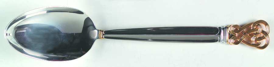 Celtic Weave Gold (Sterling) Tablespoon (Serving Spoon)