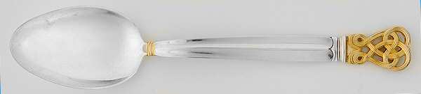 Celtic Weave Gold (Sterling) Teaspoon