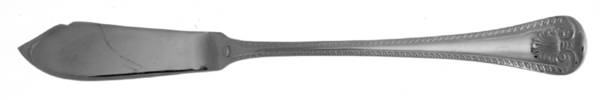 Chalet (Silverplate, 1980) Flat Handle Master Butter Knife