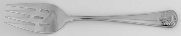 Champlain (Stainless, Glossy, Regency Collection) Medium Solid Cold Meat Serving Fork