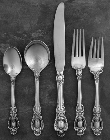 Champlain (Stainless, Georgian House) 5 Piece Place Setting