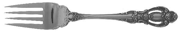 Champlain (Stainless, Georgian House) Individual Salad Fork