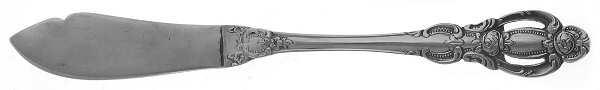 Champlain (Stainless, Georgian House) Flat Handle Master Butter Knife