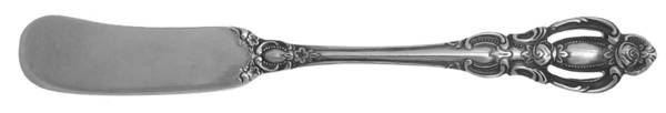 Champlain (Stainless, Georgian House) Flat Handle Butter Spreader