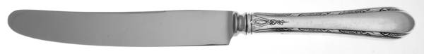 Chased Diana (Sterling, 1928, No Monos) New French Hollow Knife with Bolster