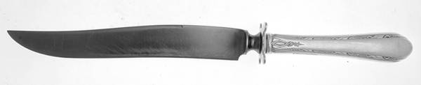 Chased Diana (Sterling, 1928, No Monos) Small Carving Knife W/Sterling Guard