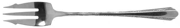 Chased Diana (Sterling, 1928, No Monos) Old Style Pickle Fork