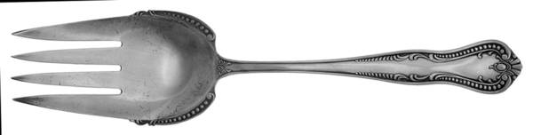 Chester (Silverplate, 1888) Solid Salad Serving Fork