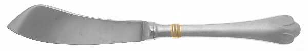 Chelmsford (Stainless-Gold Accent) Hollow Handle Master Butter Knife