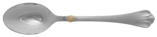 Chelmsford (Stainless-Gold Accent) Place/Oval Soup Spoon