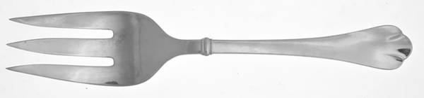 Chelmsford (Silverplate, 1977) Large Solid Cold Meat Serving Fork
