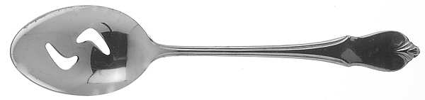 Cherry Hill (Stainless) Pierced Tablespoon (Serving Spoon)