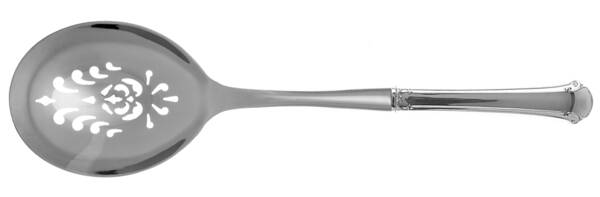 Chippendale (Sterling, 1937) Casserole Spoon with Pierced Stainless Bowl HC