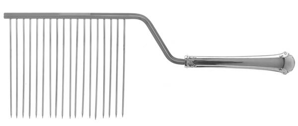 Chippendale (Sterling, 1937) Cake Breaker with Silverplate Prongs HC