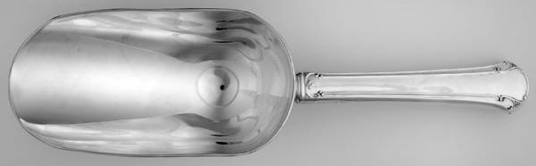 Chippendale (Sterling, 1937) Ice Scoop with Silverplate Bowl