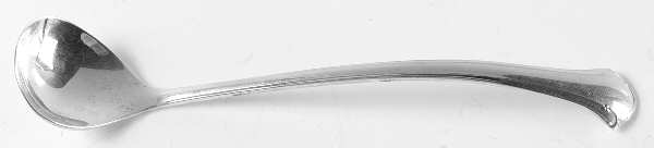 Chippendale (Sterling, 1937) Mustard Spoon Solid HC