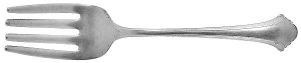 Chippendale (Sterling, 1937) Baby Fork