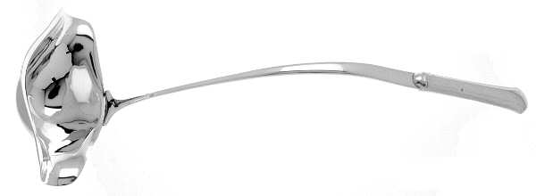Chippendale (Sterling, 1937) Hollow Handle Punch Ladle with Solid Bowl