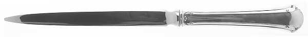 Chippendale (Sterling, 1937) Large Letter Opener with Stainless Blade