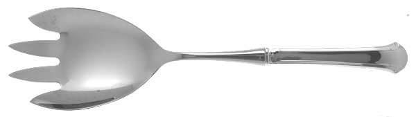 Chippendale (Sterling, 1937) Salad Serving Fork with Stainless Prongs