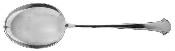 Chippendale (Sterling, 1937) Solid Salad Serving Spoon