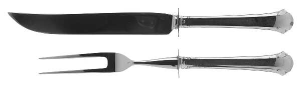 Chippendale (Sterling, 1937) Small Stainless Blade 2-Piece Steak Carving Set