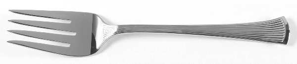 Christy (Stainless) Large Solid Cold Meat Serving Fork by Towle Silver