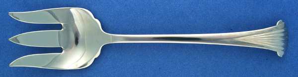 Churchill (Stainless) Large Solid Cold Meat Serving Fork by Towle Silver