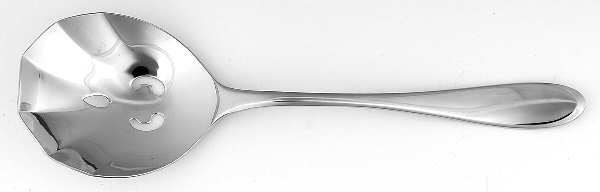 Cirque (Stainless) Solid Pierced Shell Casserole Spoon
