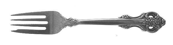 Classic Baroque (Stainless) Individual Salad Fork