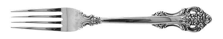 Classic Baroque (Silverplate) Fork