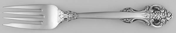 Classic Baroque (Silverplate) Individual Salad Fork
