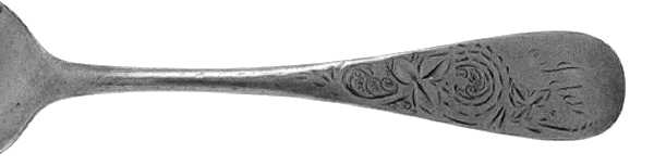 Clifton-Engraved (Sterling, 1891) Teaspoon