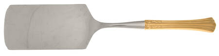 Classic Plume Gold (Electroplate, 1988) Lasagna Server with Stainless Blade HC