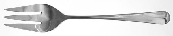 Columbia (Stainless) Large Solid Cold Meat Serving Fork