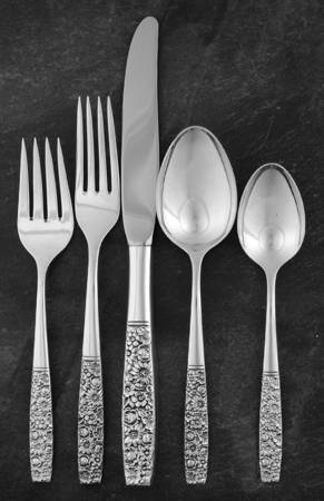 Contessina (Sterling, 1965) 5 Piece Place Size Setting by Towle Silver